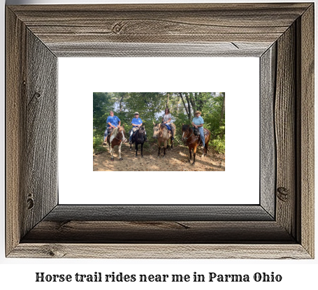 horse trail rides near me in Parma, Ohio